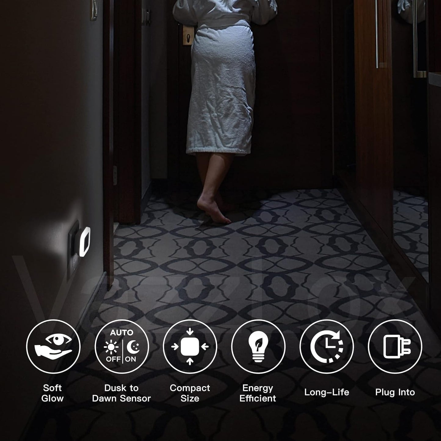 Smart Sensor LED Night Lamp