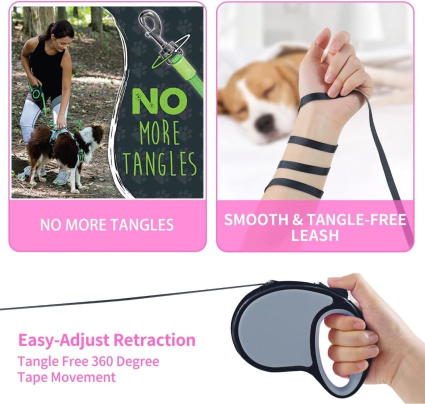 Heavy Duty Retractable Dog Leash