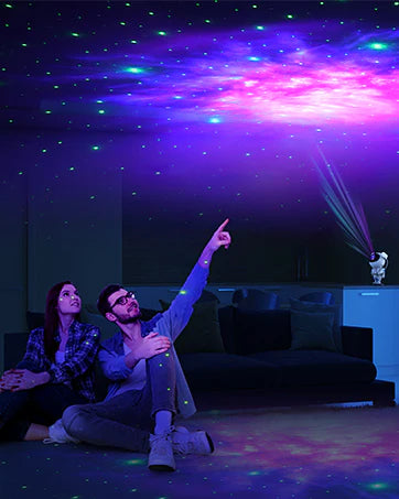 Astronaut Galaxy Projector with Remote Control