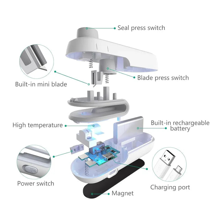 Rechargeable Mini Sealing Machine
