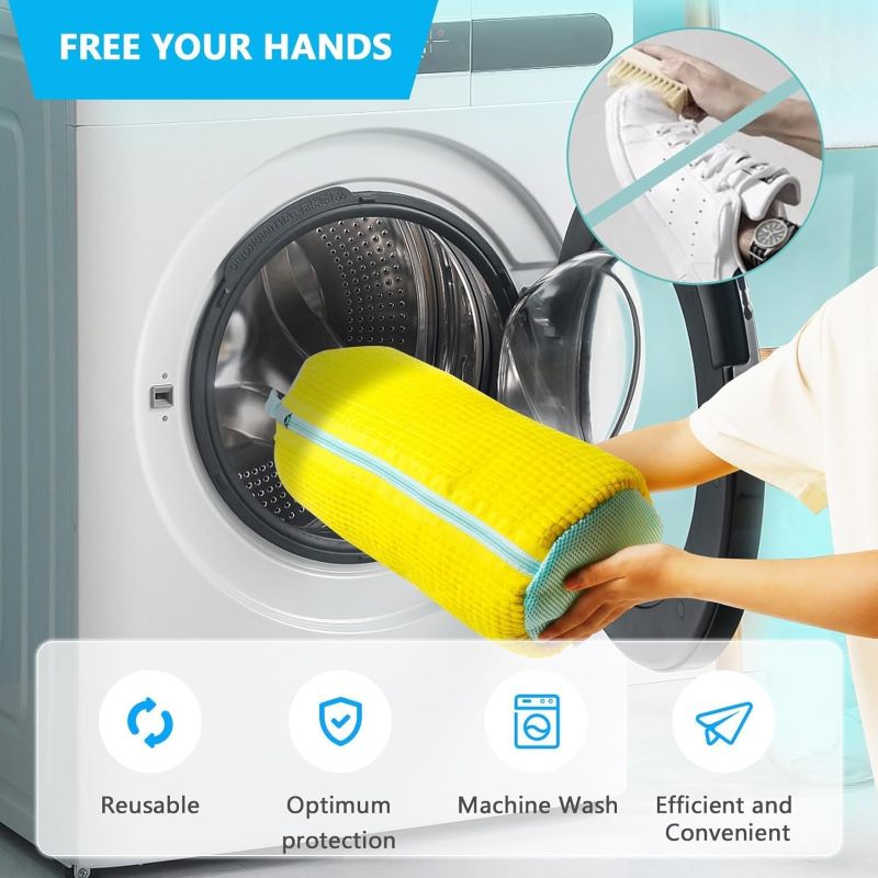 Reusable Shoe Washing Machine Bag