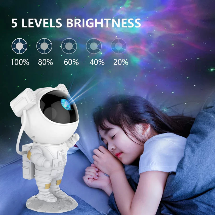 Astronaut Galaxy Projector with Remote Control